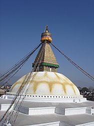 Die Stupa von Bodnath