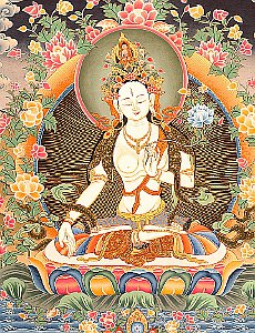 White Tara - Bodhisattva.