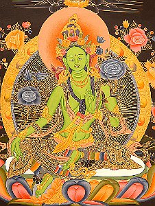 Green Tara - Bodhisattva.