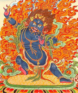 Bodhisattva Vajrapani.