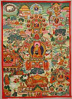 Buddha Leben Thangka