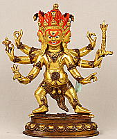 Heruka - handmade statue from Nepal