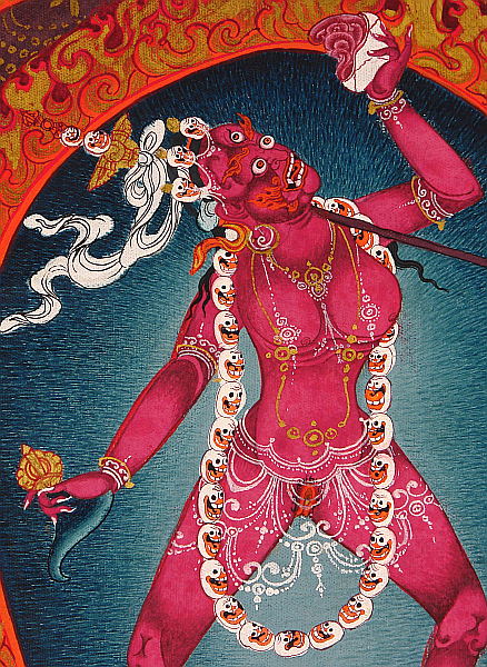 Sky Walker Woman - Red Dakini.