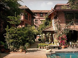 Dwarika Hotel - Court Yard