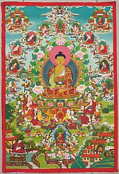 Buddha among Disciples