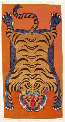 Flayed Tiger Skin Rug II