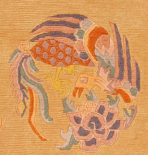 Tibet Teppich - Detail.