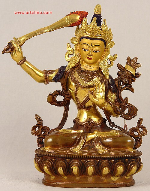 Manjushri Nepal Statue.