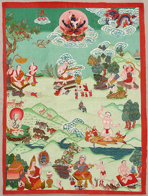 Contemplative Thangka