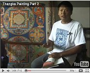 Thangka Malkunst Video - Teil II