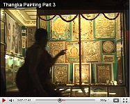 Thangka Malkunst Video - Teil III