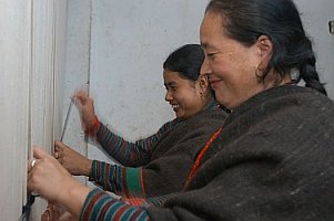 Tibetan Carpets Knotted by Hand