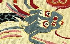 Tibetischer Drachen Teppich