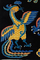 Phoenix and Tibetan rug.