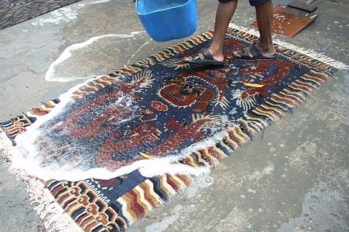 Washing _Tibetan Rug