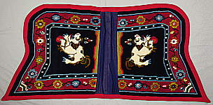 Tibetan Saddle Rug - lower part.