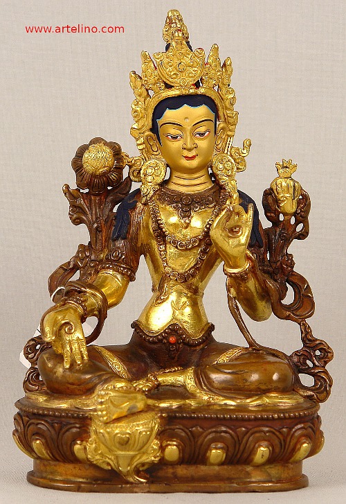 Weiße Tara - Statue.