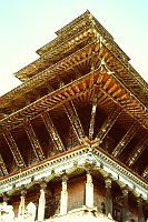 Wooden Temple Structure.