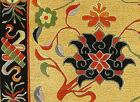 Tibetan Rug in Detail